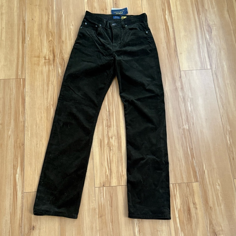 Polo by Ralph Lauren Forest Green Corduroy Boot Cut Pants